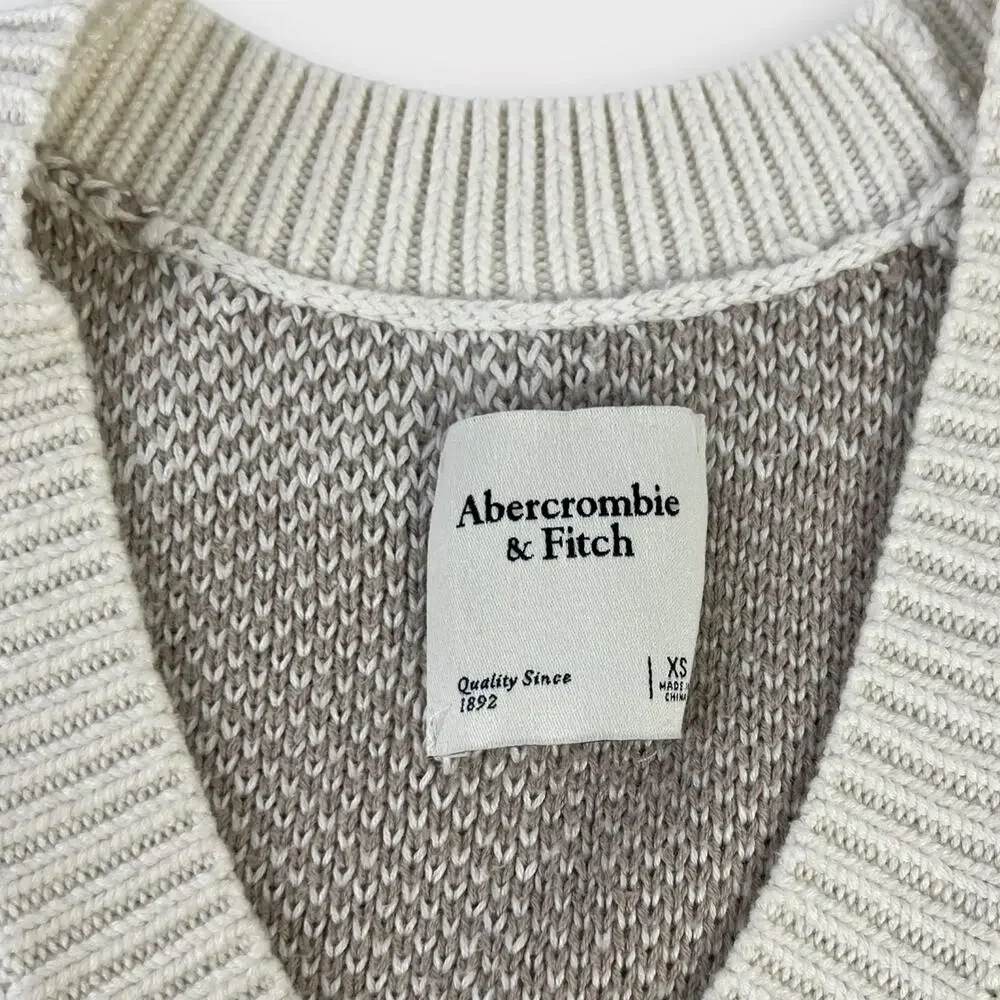 Abercrombie & Fitch Plaid Sweater Vest Dress Size XS - Picture 5 of 7